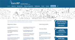 Desktop Screenshot of euroirp.com